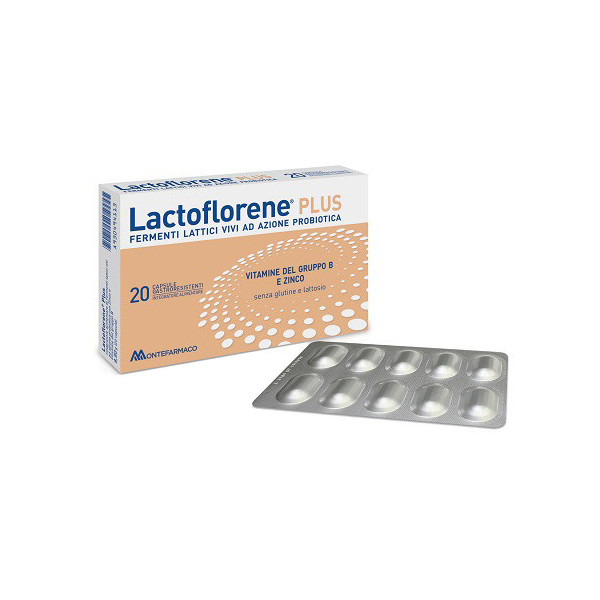 LACTOFLORENE PLUS 20 CAPSULE GASTRORESISTENTI