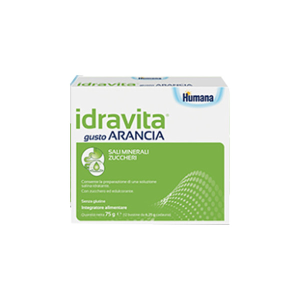 IDRAVITA GUSTO ARANCIA 12 BUSTINE DA 6,25 G