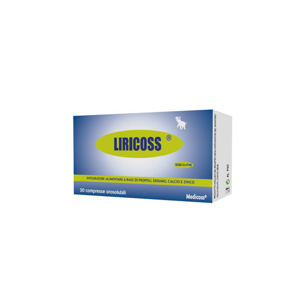 LIRICOSS 30 COMPRESSE OROSOLUBILI