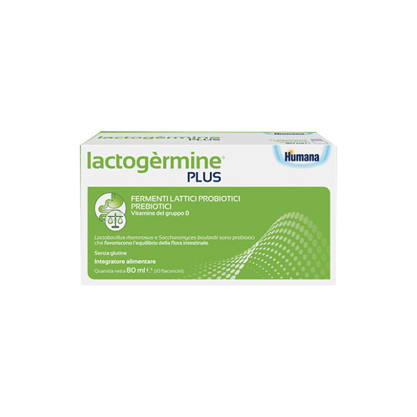 LACTOGERMINE PLUS FERMENTI LATTICI 10 FLACONCINI