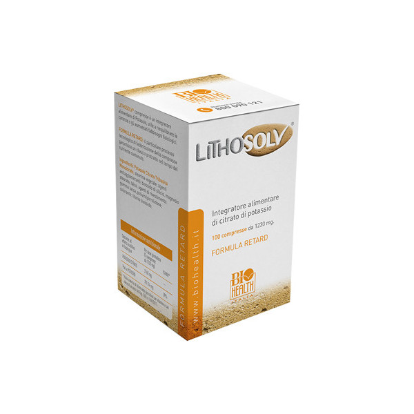 LITHOSOLV 100 COMPRESSE RETARD