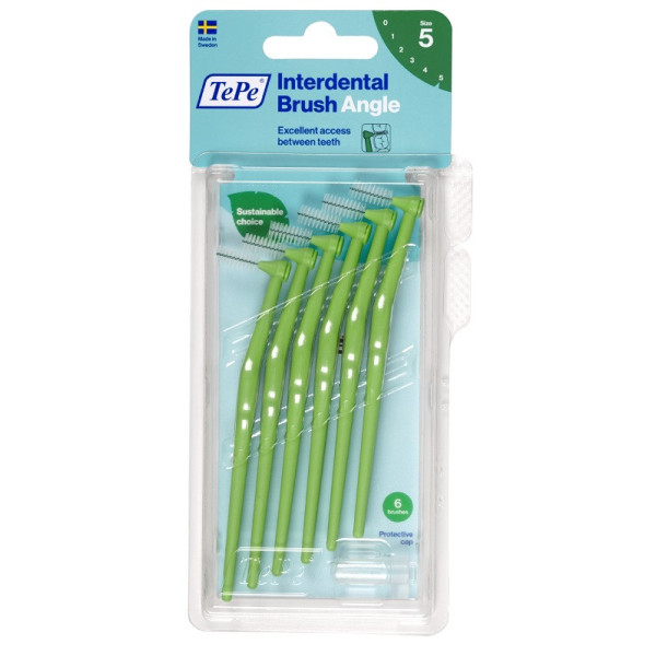 TEPE ANGLE SCOVOLINO VERDE 0,8MM 6 PEZZI