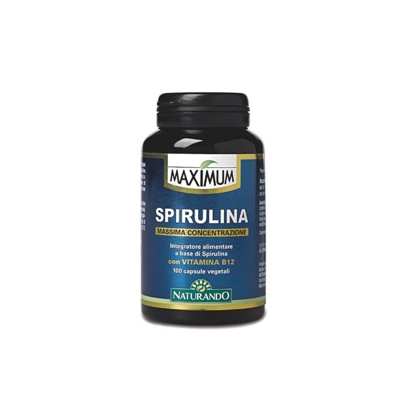 MAXIMUM SPIRULINA 100 CAPSULE