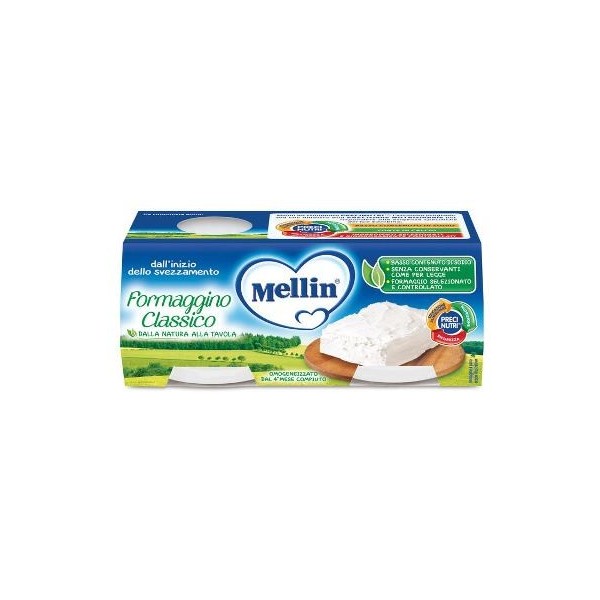 MELLIN BABY FORMAGGINO CLASSICO 2 X 80 G