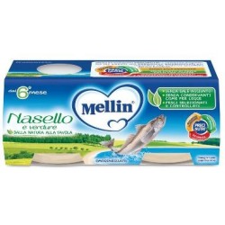 MELLIN OMOGENEIZZATO NASELLO 2 X 80 G