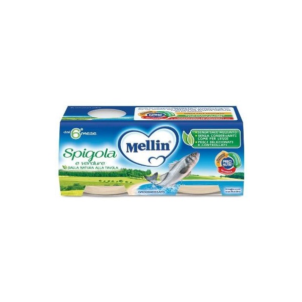 MELLIN OMOG SPIGOLA 2 X 80 G