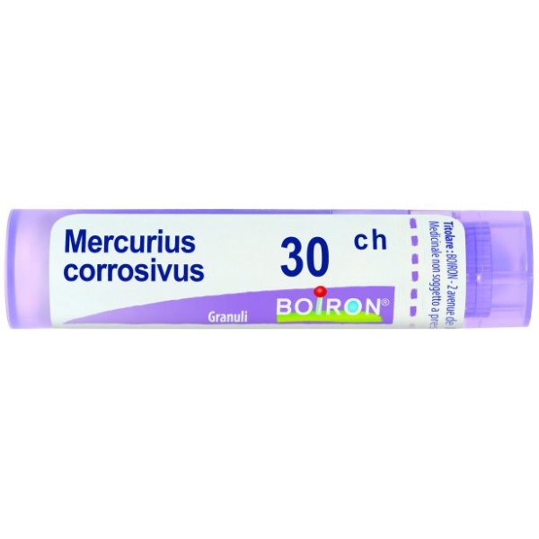 MERCURIUS CORROSIVUS 30 CH GRANULI 4G