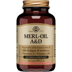 MERL OIL A&D 100 PERLE SOFTGEL
