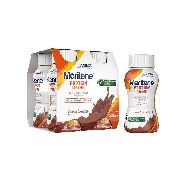 MERITENE DRINK CIOCCOLATO 4 PEZZI DA 200 ML