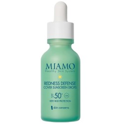 MIAMO SKIN CONCERNS REDNESS DEFENSE COVER SUNSCREEN DROPS 30 ML