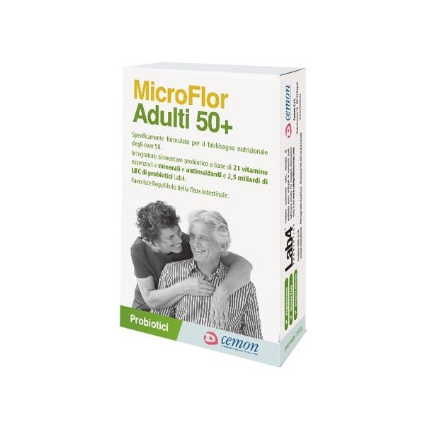 MICROFLOR ADULTI 50+ 30 CAPSULE