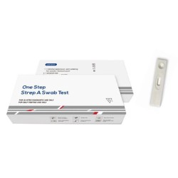 TEST ONE STEP STREP A AUTODIAGNOSTICO DETERMINAZIONE QUALITAANTIGENE A STREPTOCOCCO A B-EMOLATICO IN TAMPONI FARINGEI