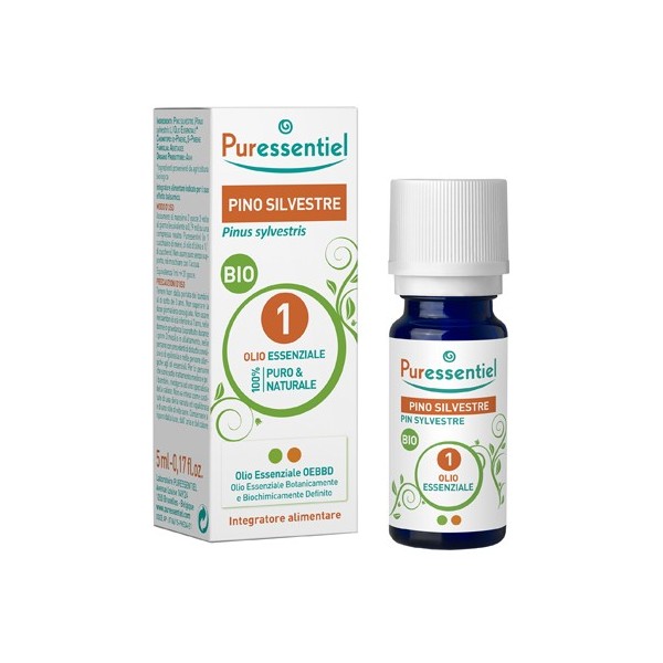 PURESSENTIEL PINO SILVESTRE OLIO ESSENZIALE BIO 5 ML