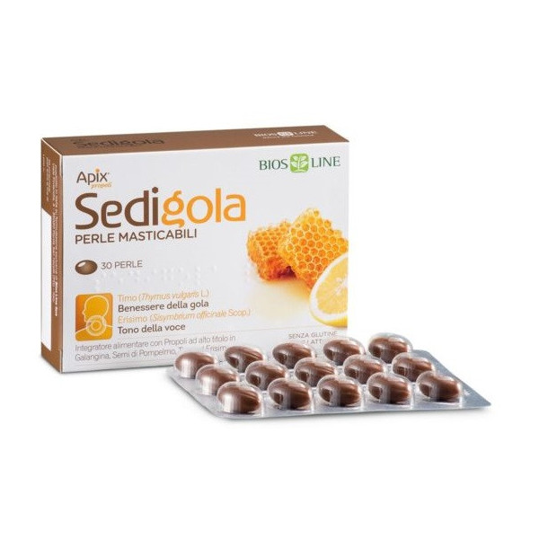SEDIGOLA PERLE MASTICABILI 30 PERLE