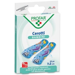 CEROTTO BAMBINI 7X2 CM 20 PEZZI PROFAR