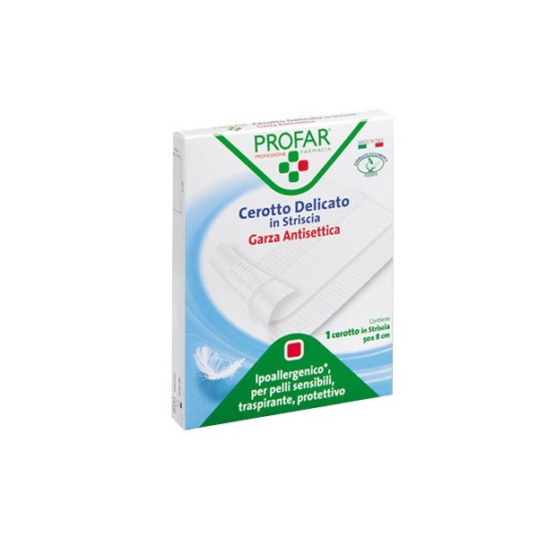 CEROTTO TESSUTO NON TESSUTO DELICATO 1 STRISCIA 50X8 CM PROFAR