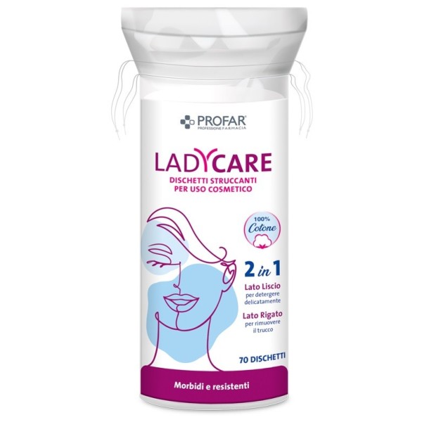 PROFAR LADYCARE DISCHETTI STRUCCANTI 70 PEZZI