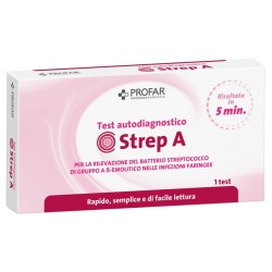 TEST STREPTOCOCCO PROFAR CON CASSETTA A POZZETTO 1 PEZZO