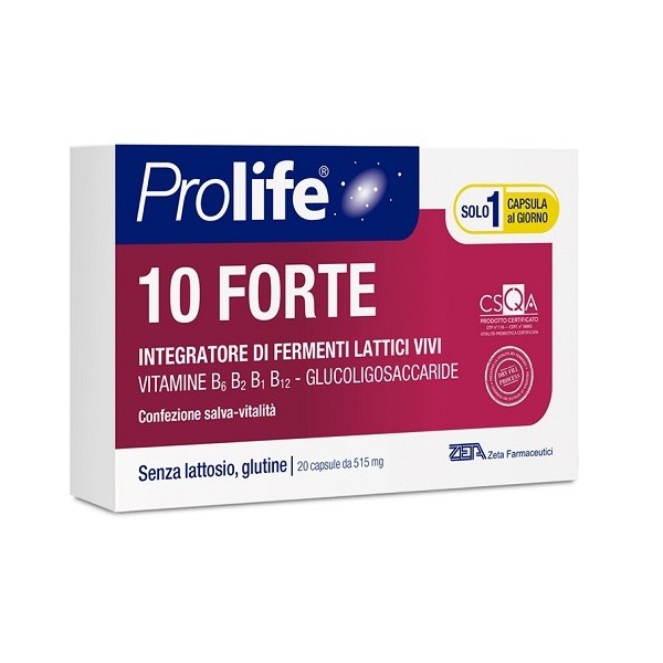 PROLIFE 10 FORTE 20 CAPSULE