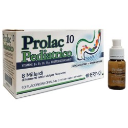 PROLAC10 PEDIATRICO FERMENTI LATTICI 10 FLACONCINI 8 ML