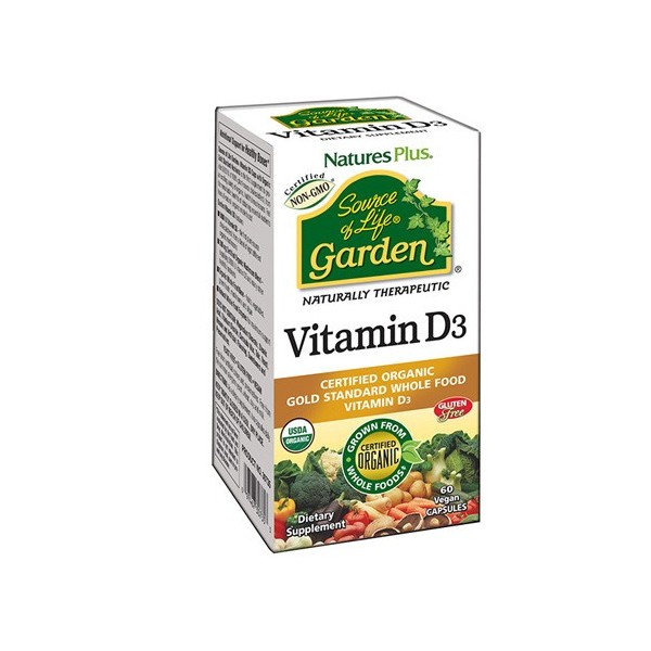 SOURCE OF LIFE GARDEN VITAMINA D3 5000 60 CAPSULE VEGANE