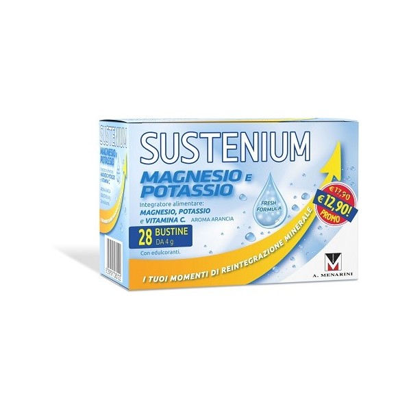 SUSTENIUM MAGNESIO POTASSIO 28 BUSTINE PROMO