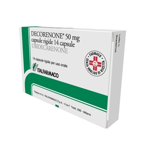 DECORENONE*14CPS 50MG