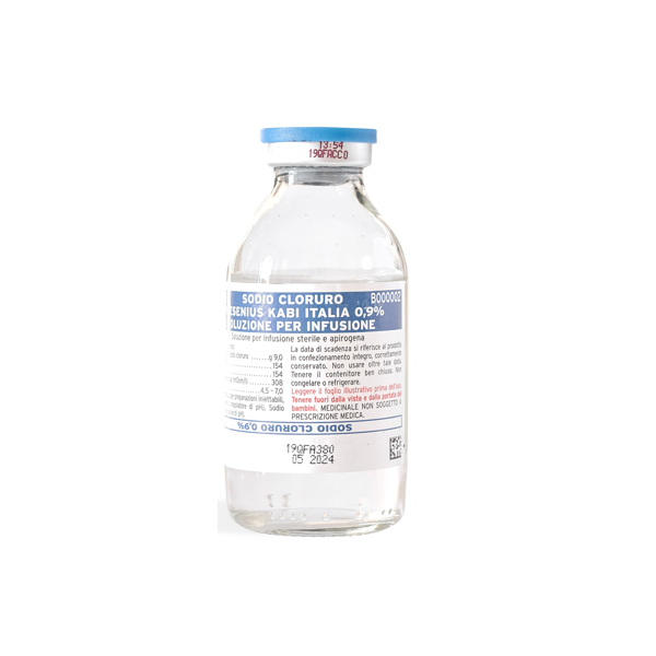 SODIO CLORURO FKI*0,9% 100ML