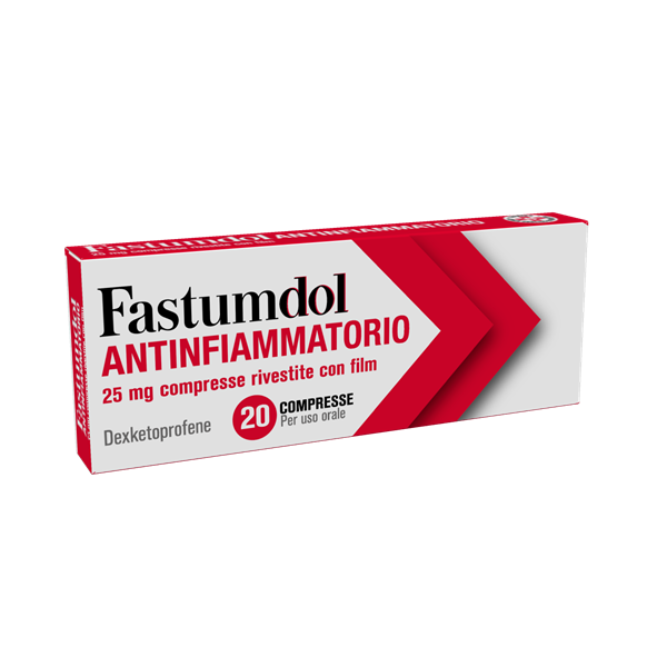 FASTUMDOL ANTINF*20CPR 25MG