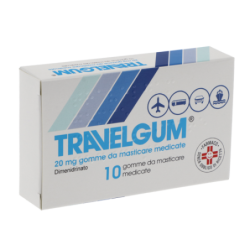 TRAVELGUM*10GOMME MAST 20MG