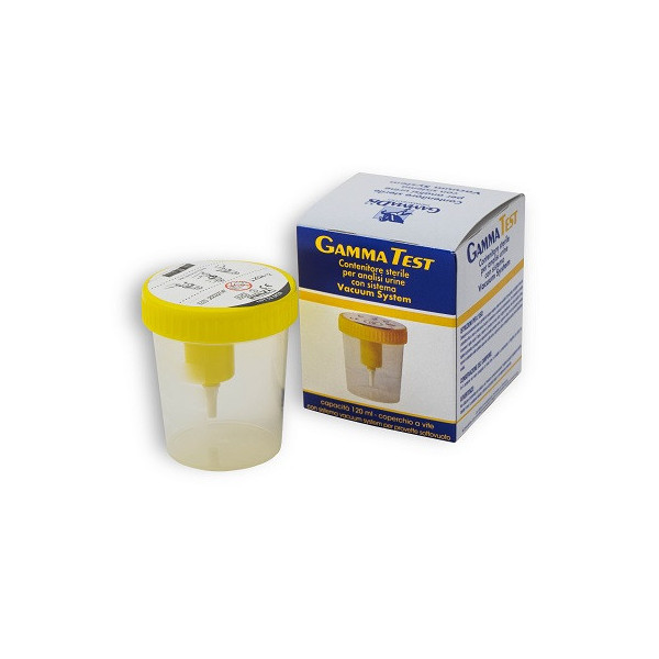 CONTENITORE STERILE PER URINA SOTTOVUOTO 120 ML