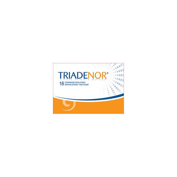 TRIADENOR 16 COMPRESSE 20 G