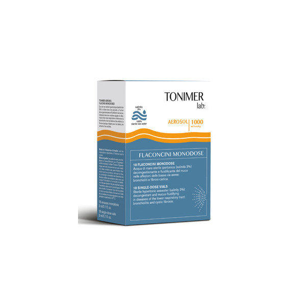 TONIMER LAB AEROSOL 18 FLACONCINI 3 ML MONODOSE