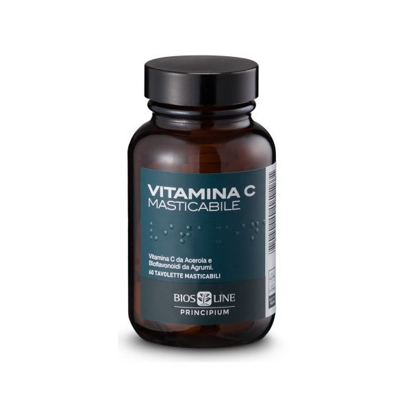 PRINCIPIUM VITAMINA C NATURALE 60 COMPRESSE MASTICABILI 72 G