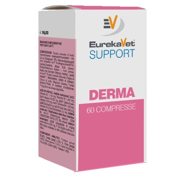 EUREKAVET SUPPORT DERMA 60 COMPRESSE