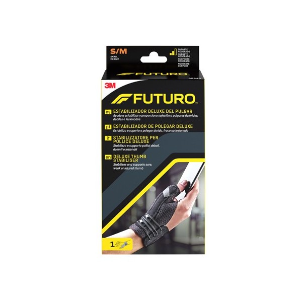 STABILIZZATORE PER POLLICE FUTURO NERO SMALL/MEDIUM 1 PEZZO
