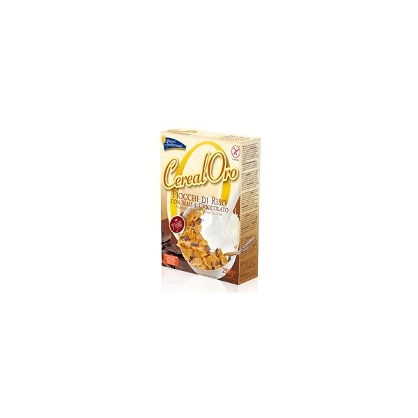 PIACERI MEDITERRANEI CEREALORO FIOCCHI RISO MAIS E CIOCCOLATO 250 G