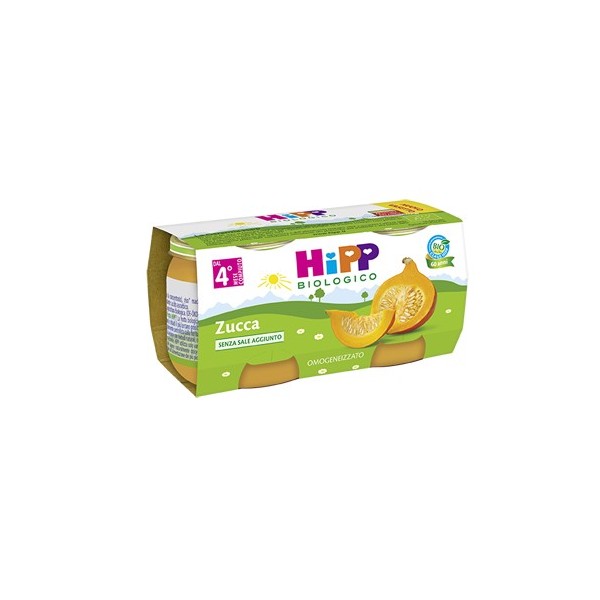 HIPP BIO HIPP BIO OMOGENEIZZATO ZUCCA 2X80 G
