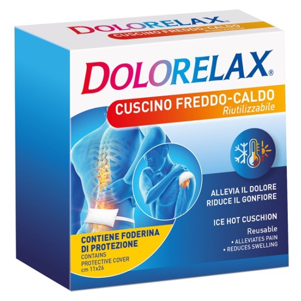 DOLORELAX ICE HOT CUSCINO RIUTILIZZABILE 11X26 CM 2 PEZZI