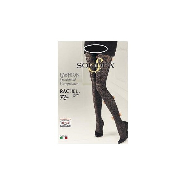 RACHEL LACE 70 COLLANT FANTASIA NERO 4-L