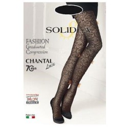 CHANTAL LACE 70 COLLANT FANTASIA NERO 2-M