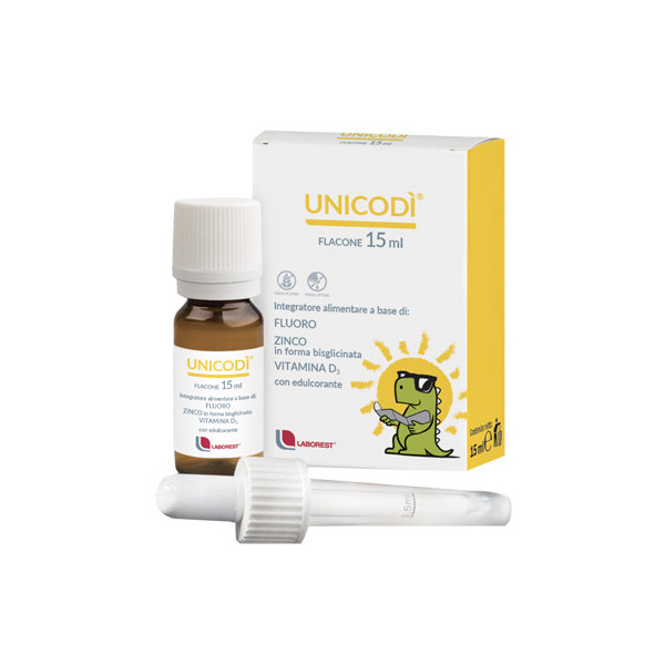 UNICODI' 15 ML FLUORO ZINCO VITAMINA D3