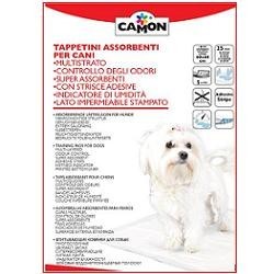 TAPPETINO ASSORBENTE CANI 60X60 25 PEZZI