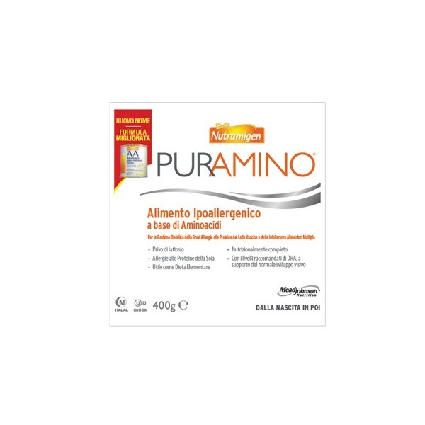 NUTRAMIGEN PURAMINO BARATTOLO 400 G