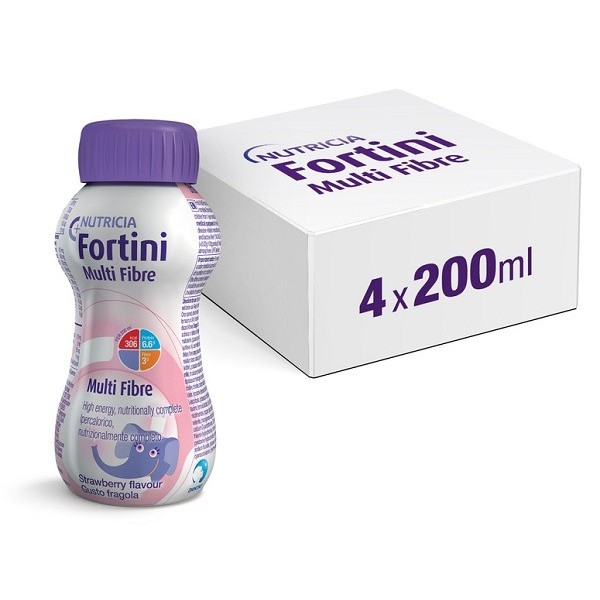 FORTINI MULTI FIBRE GUSTO FRAGOLA 200 ML