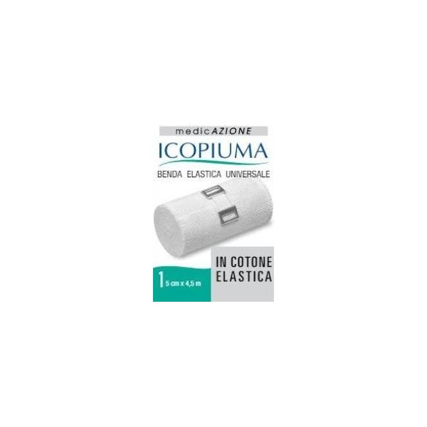 BENDA ELASTICA ICOPIUMA UNIVERSALE CM 5 X 4,5 MT 1 PEZZO