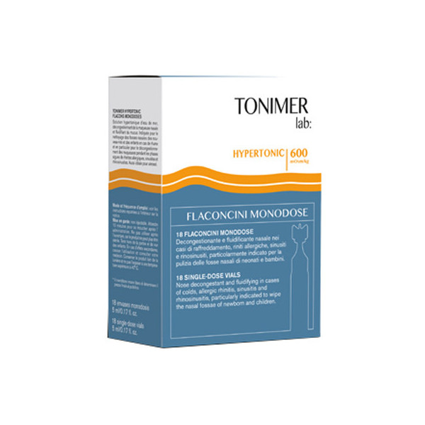TONIMER LAB HYPERTONIC 18 FLACONCINI MONODOSE