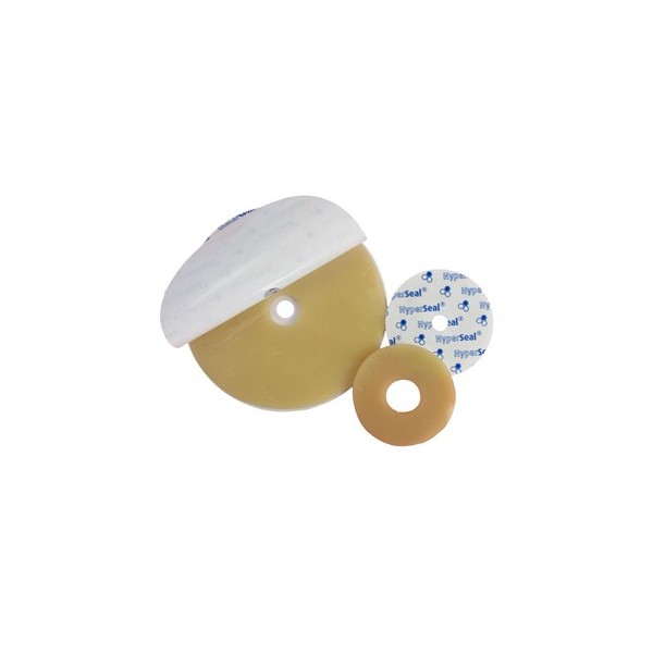 ANELLI IN IDROCOLLOIDE HYPERSEAL ADESIVI PROTETTIVI PER PELLLE PERISTOMALE CON MIELE DI MANUKA DIAMETRO ESTERNO 50 MM DIAMETRO I