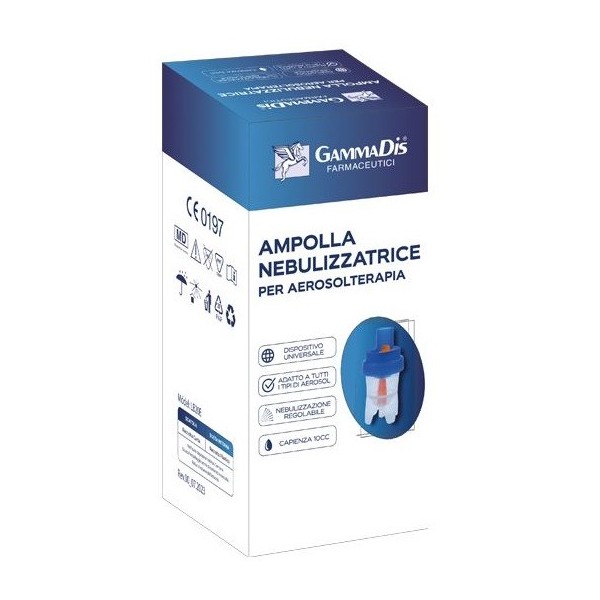 AMPOLLA AEROSOL PLASTICA GAMMADIS 1 PEZZO