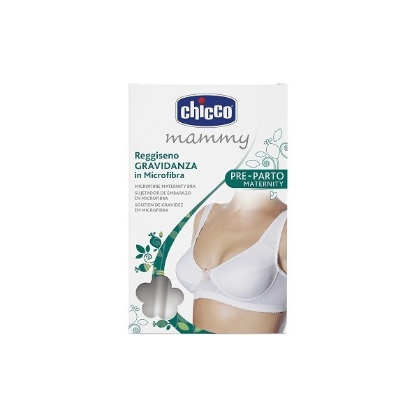 CHICCO MAMMY REGGISENO MICROFIBRA GRAVIDANZA BIANCO 3C